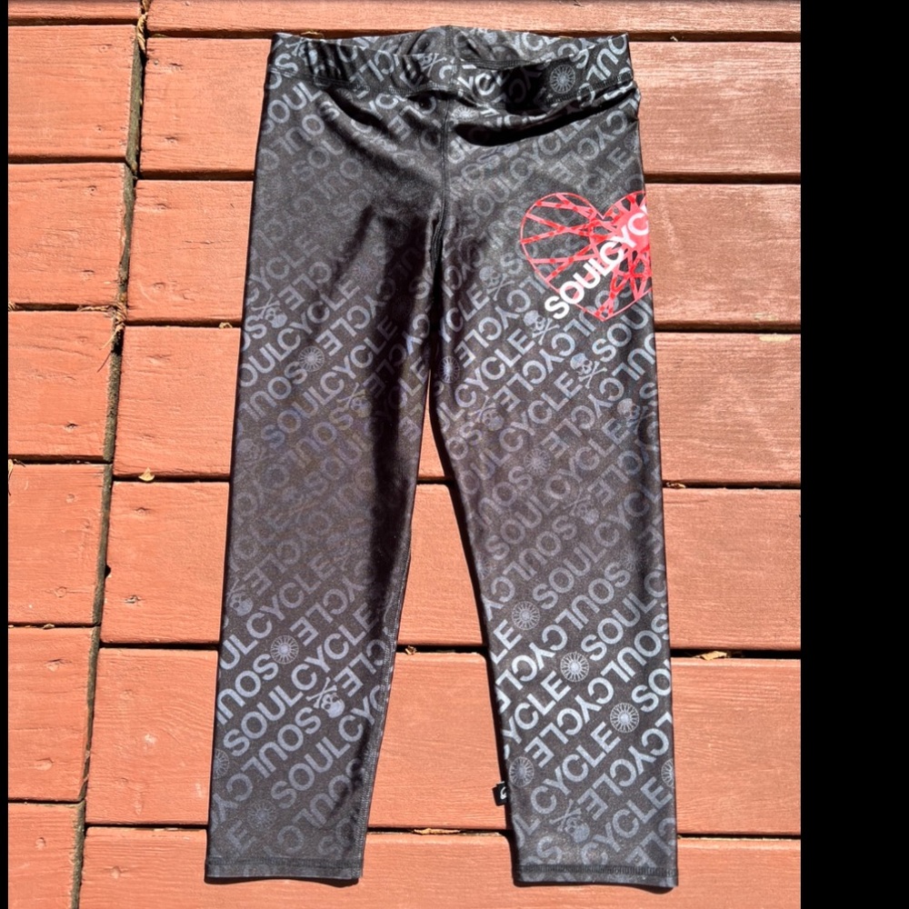 Terez x SoulCycle Heart Wheel Capri size L